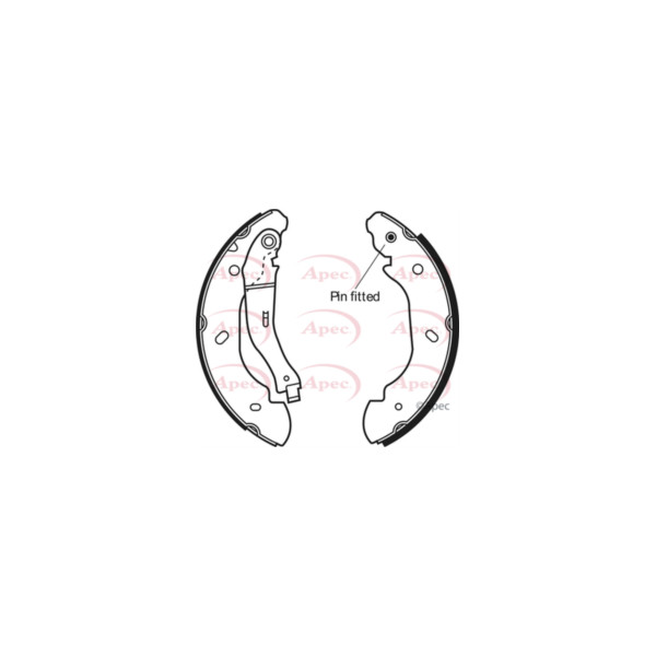 Brake Shoe Set image