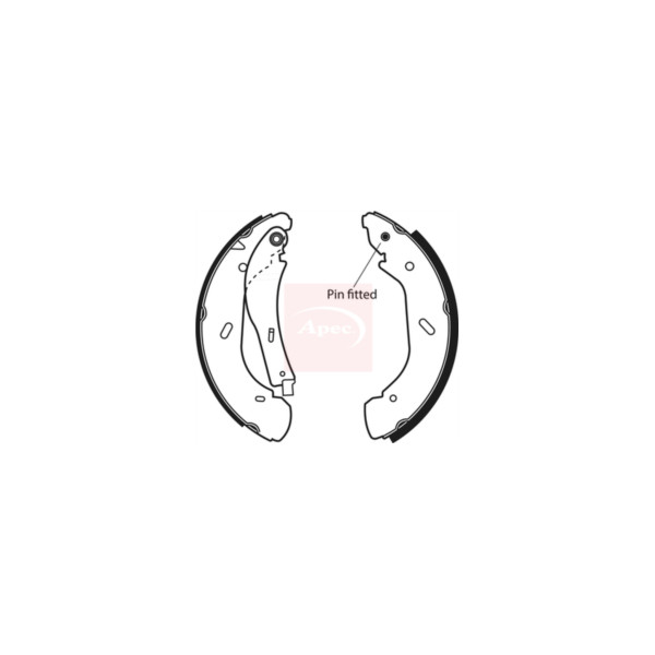 Brake Shoe Set image