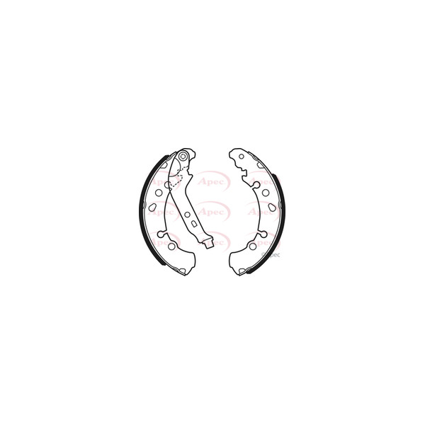 Brake Shoe Set image